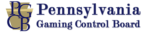Logo of the Pennsylvania Gaming Control Board. 
