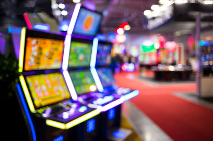 Slot machines at a PA casino. 