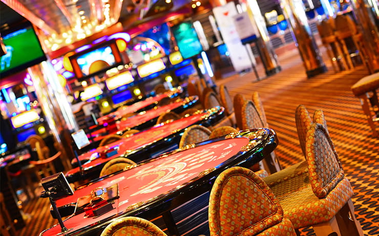 Table games at one of the many Pennsylvania casinos. 