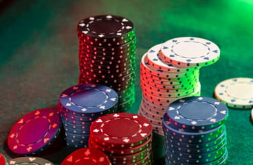 Stacked Casino Chips