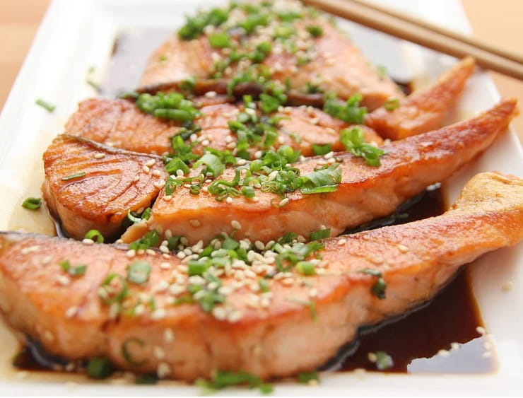 Meat Fillets In Soy Sause