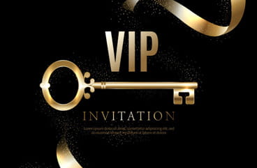 VIP Membership Invitation Card